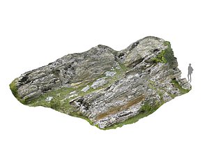 rocky cliffs 16k rocks 3D model