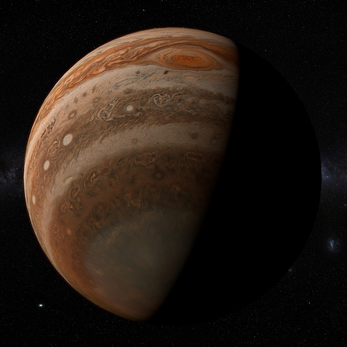 C4d Jupiter Moons 4k Planet