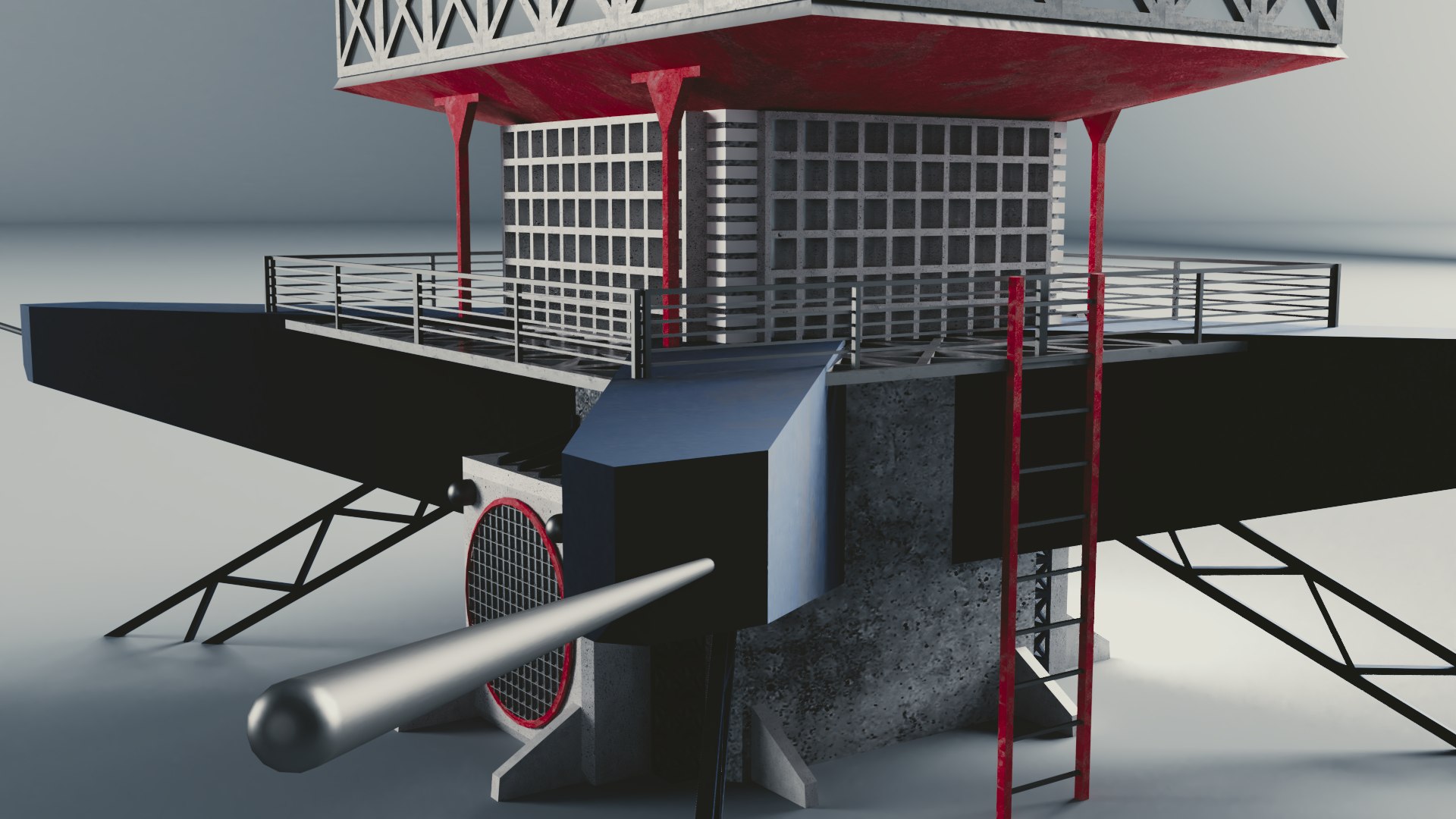 High-tech Building 0 2 Model - TurboSquid 1435408