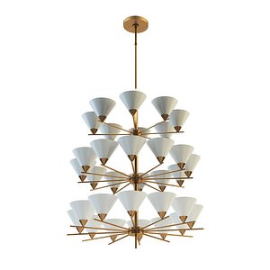 Cleo Three-Tier Chandelier