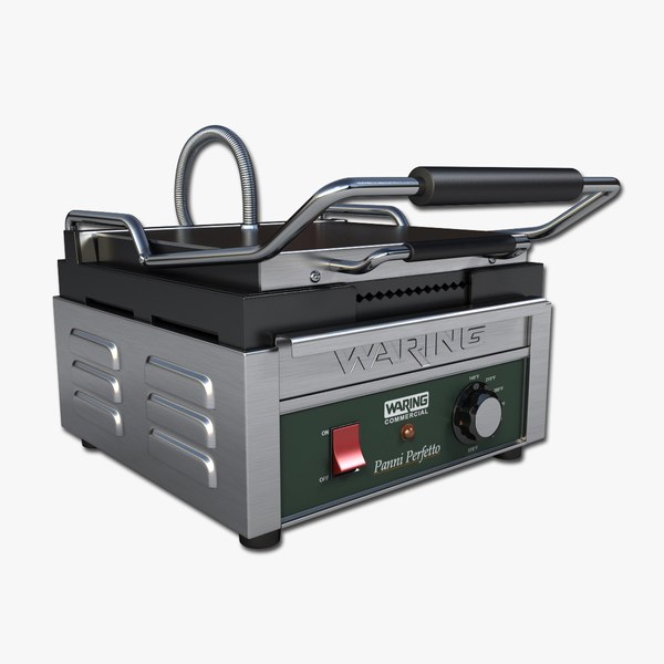 commercial panini press 3d max