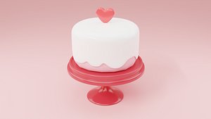 Valentine Cake model