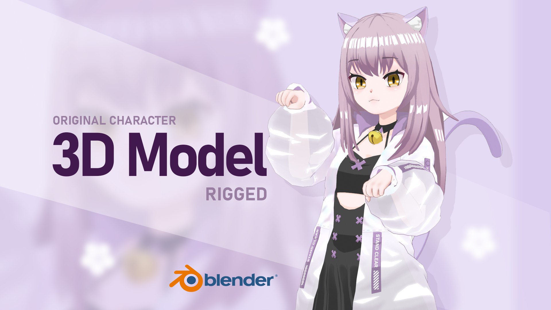 Mio - Anime Girl Character 3D Model - TurboSquid 2016186