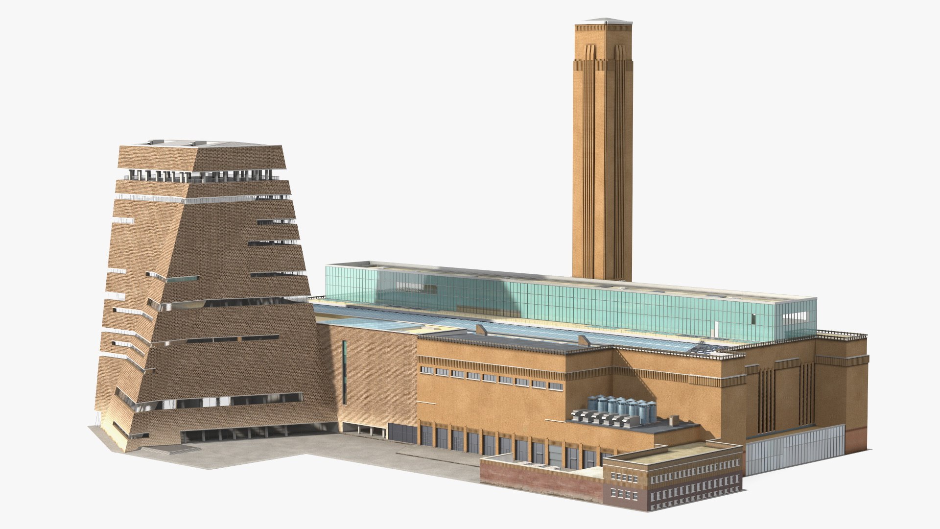 Tate Modern Art Gallery 3D model preview