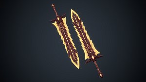 Dragon Heart Greatsword 3D model