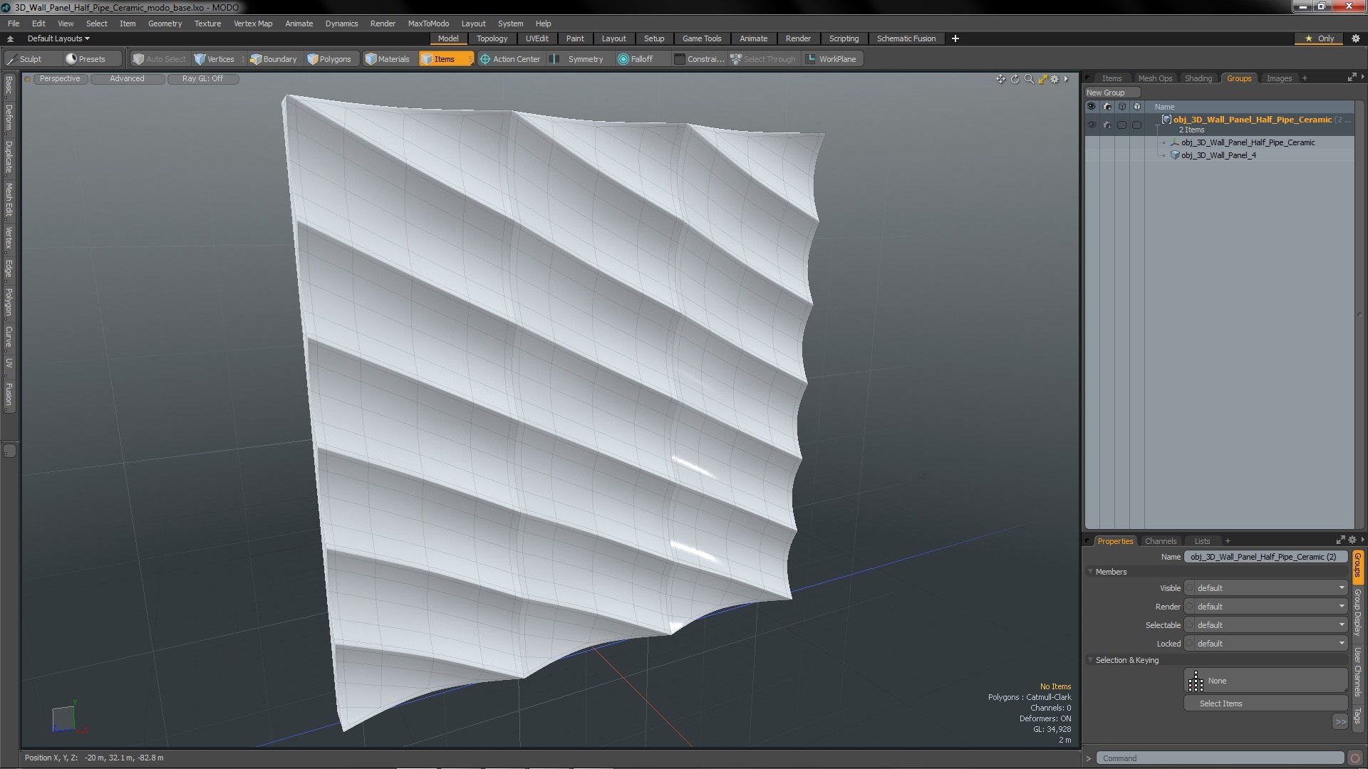 3D Wall Panel Half Pipe Ceramic model https://p.turbosquid.com/ts-thumb/Ff/MY09Ae/0R/3dwallpanelhalfpipeceramicvray3dmodel019/jpg/1654284380/1920x1080/fit_q87/0675a593237cdac6cd6aa6d9a7a997e5584283c8/3dwallpanelhalfpipeceramicvray3dmodel019.jpg