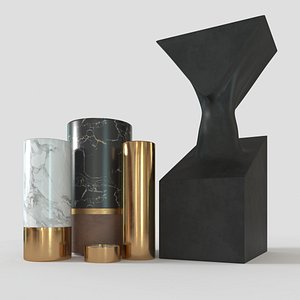luxury home decor accessories 3D model