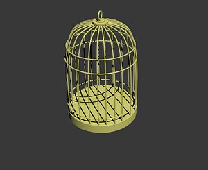 bird cage 3d model