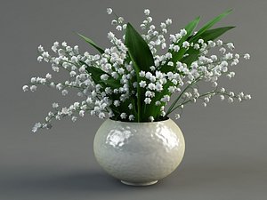 3dsmax lily valley