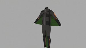 Parachute Jumper Suit 3D model