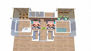 3D model Office Gaming Zone