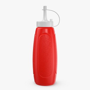ketchup bottle 3D