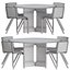 Ready Dining Set By Menu Model - TurboSquid 1753273
