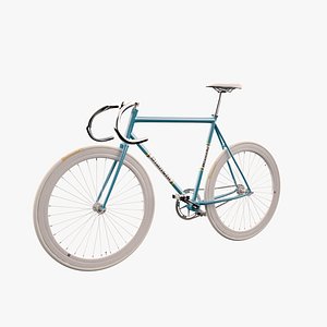 photorealistic bianchi bicycle 3d model
