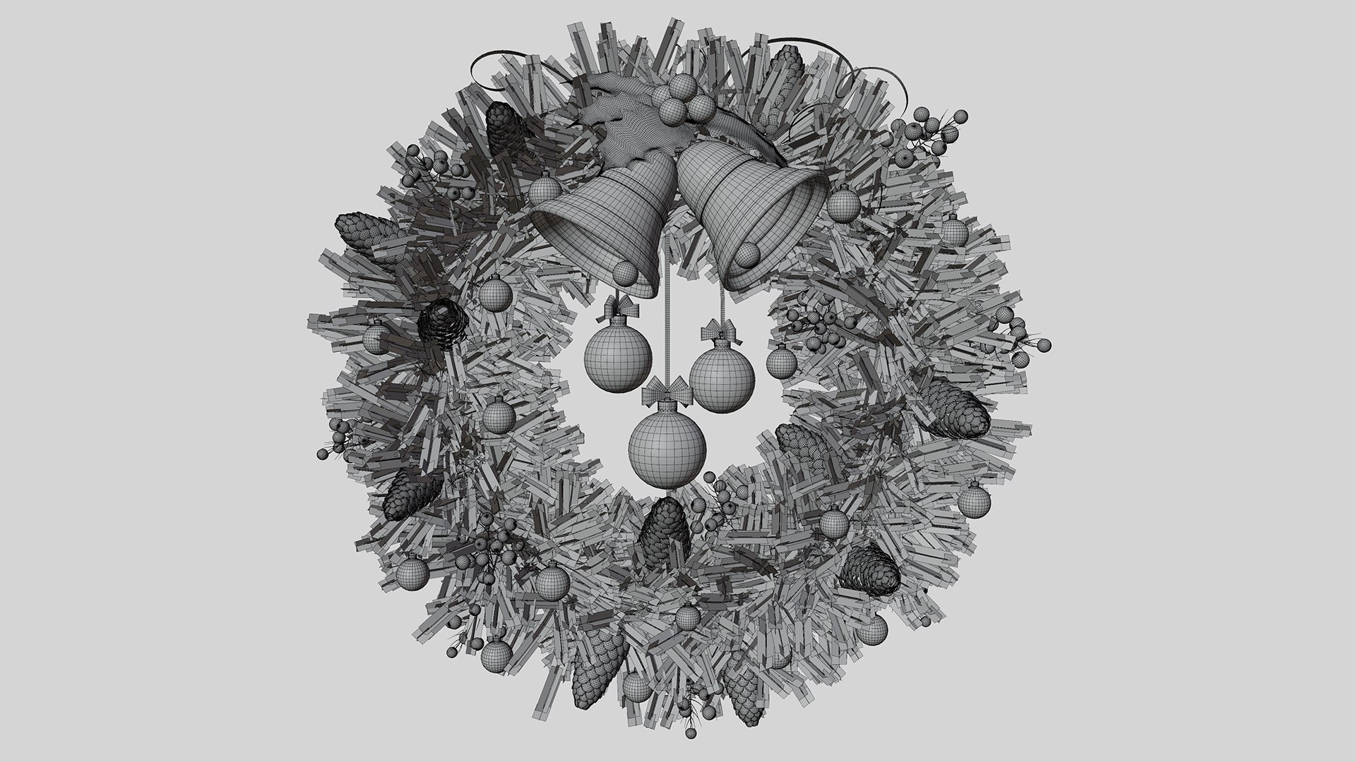 Christsmas Wreath With Bells 3D model https://p.turbosquid.com/ts-thumb/Ff/kspRPx/2u/wire/png/1639258422/1920x1080/fit_q87/e8931ea96f6c39ed07bdf19df730000f8da849ad/wire.jpg
