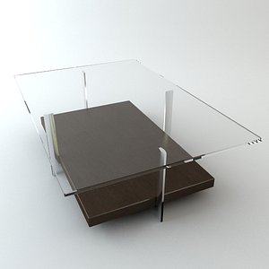 3d coffee table model