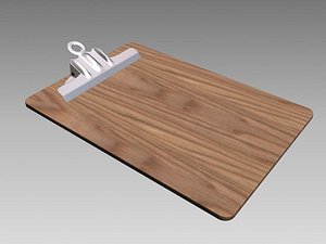 wood clipboard 3ds