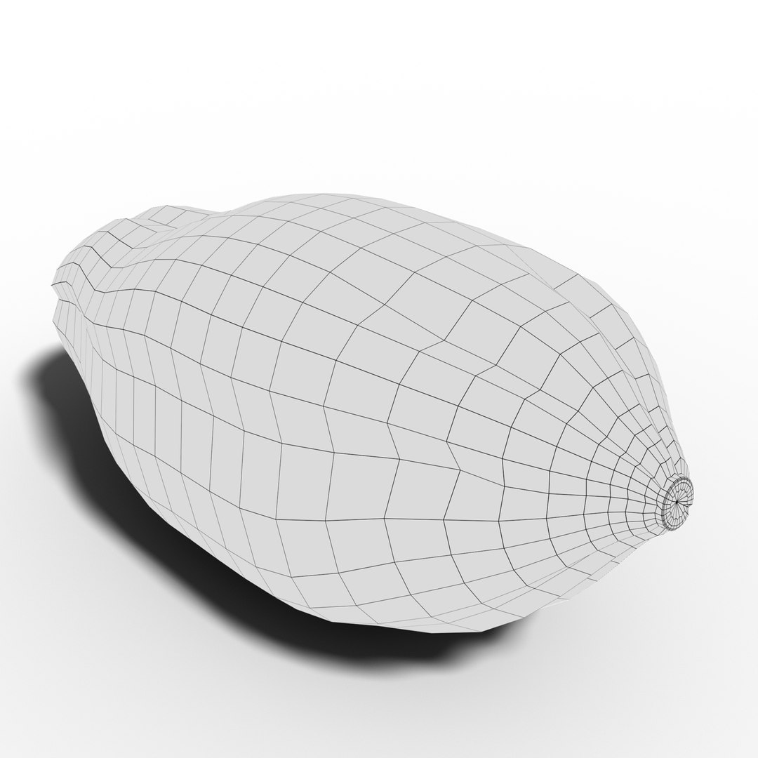 3D Ripe Papaya - TurboSquid 2089433