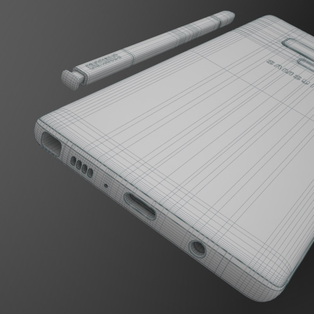 3D Galaxy Note 9 - TurboSquid 1317584