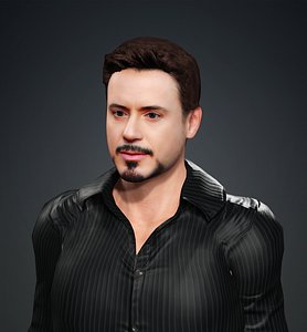 Robert Downey Jr 3D model