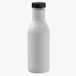 Salad Dressing 03 Blank and Generic Label 3D model