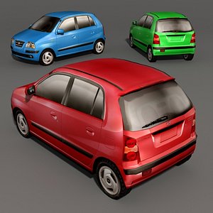 hyundai atos 3d model