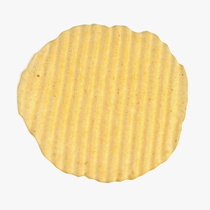 potato chip 3D model