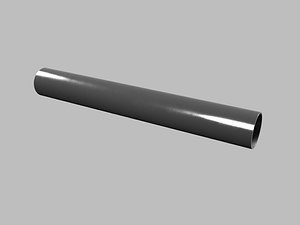 Steel pipes 3D