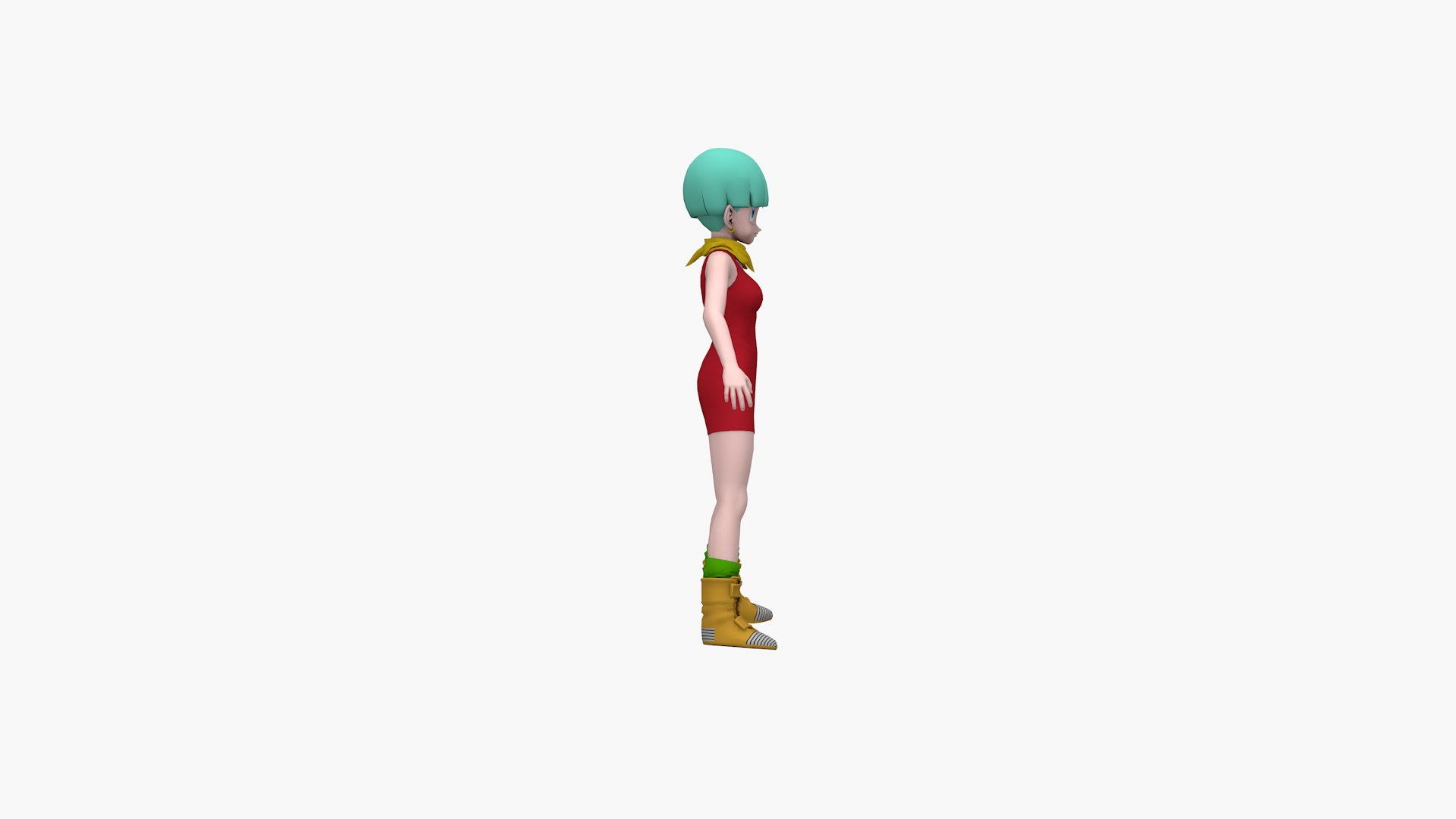 DBZ Character V13 3D Model - TurboSquid 2366894