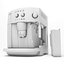 3d model coffee machine delonghi