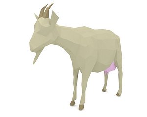 Goat LOW POLY