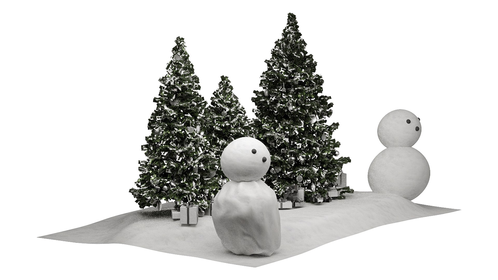 3D Winter Season - TurboSquid 2366587