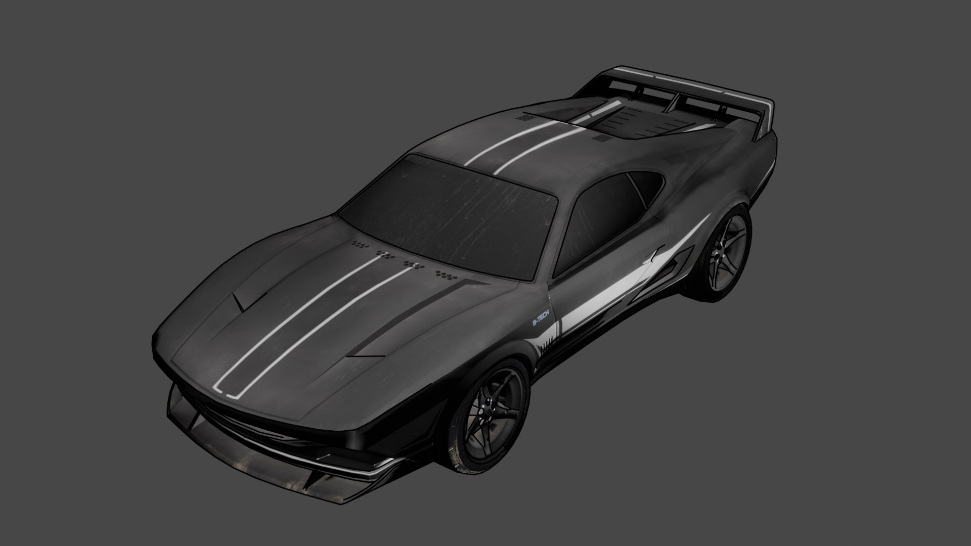 3D Cyberpunk Car TurboSquid 1806992