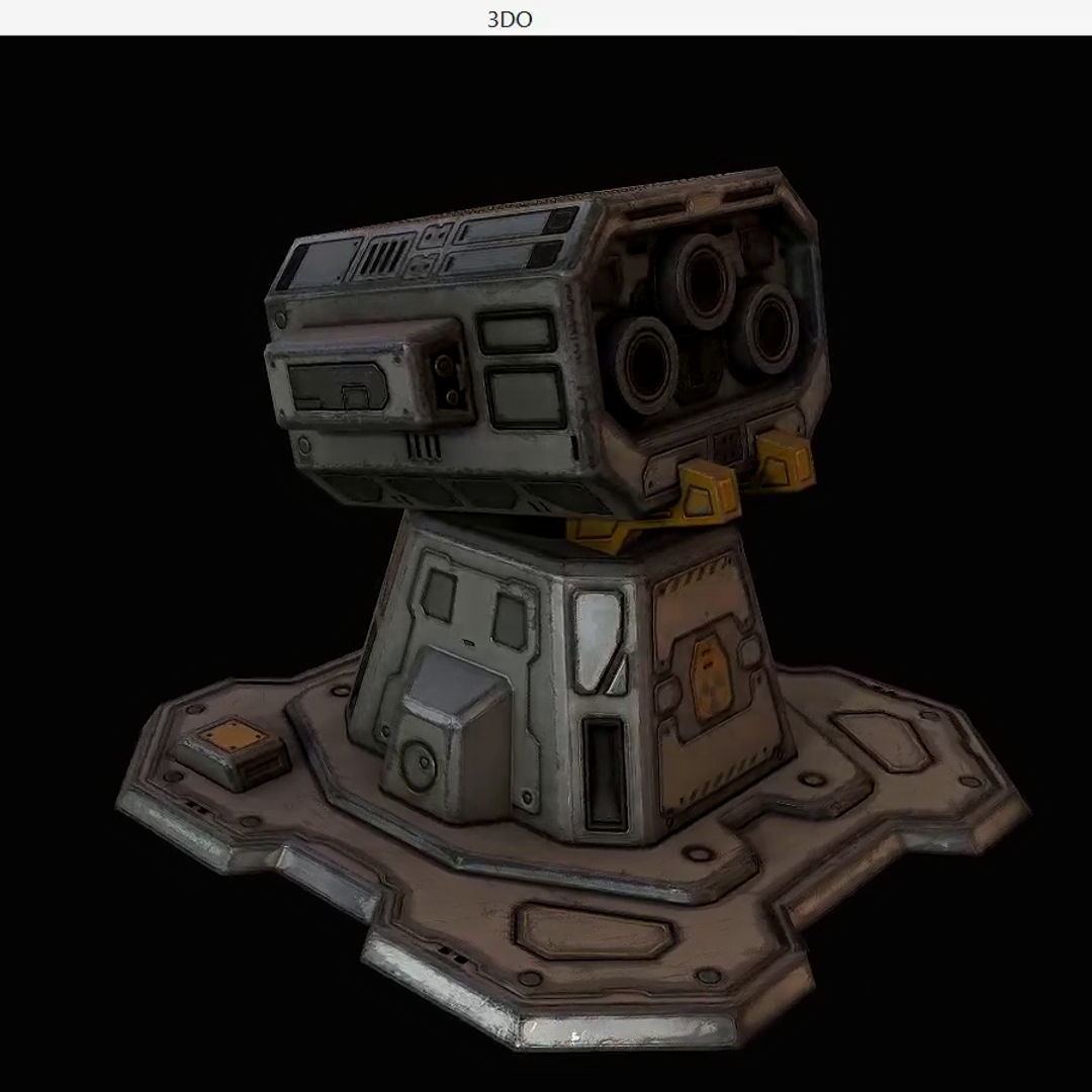 3d Model Of Ready