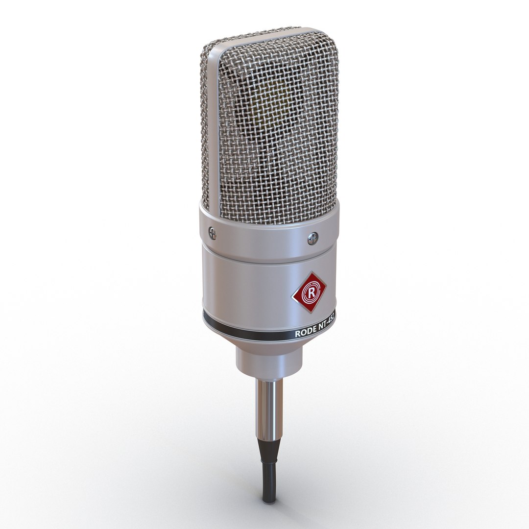 Condenser Microphone Rode 3 3D model preview