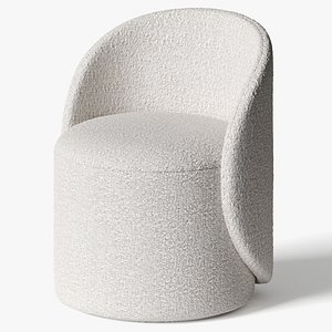 Nordic vanity stool by Charmydecor