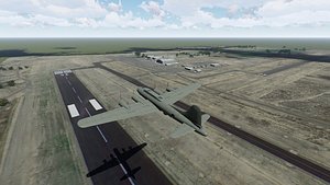 3D South Bighorn County Airport