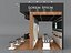 Estande Exposição Estande Stall 10x6m Altura 500 cm 3 Lado Aberto modelo 3D