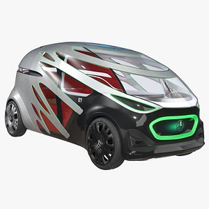 mercedes-benz vision urbanetic 3D model