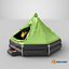 Balsa salvavidas inflable con superviviente