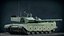 Rigged Type 99 Tank GameReady LODs 3D model