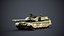 Rigged Type 99 Tank GameReady LODs 3D model
