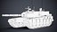Rigged Type 99 Tank GameReady LODs 3D model