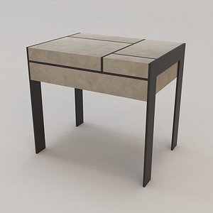 3d gauguin bed table christian model
