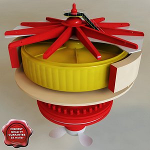3d hydroelectric power generator v1 model