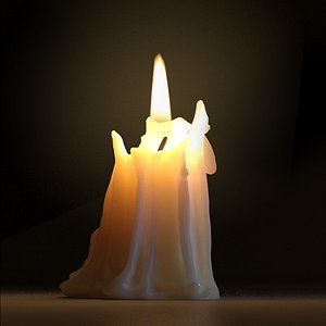Candle Melted