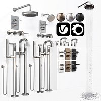 gessi inciso faucet set