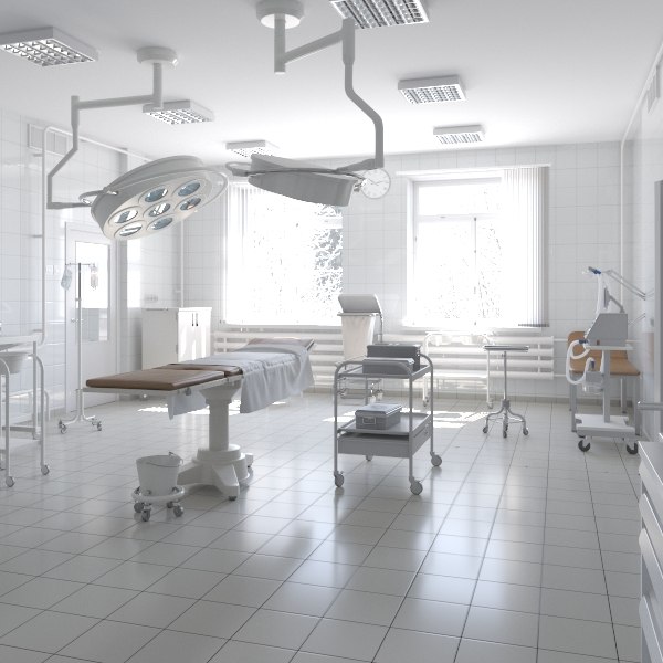 Hospital Room 3D Models for Download | TurboSquid