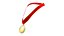 Gold Silver Bronze Medal With Ribbon
