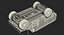 ambulance military car hmmwv 3d model